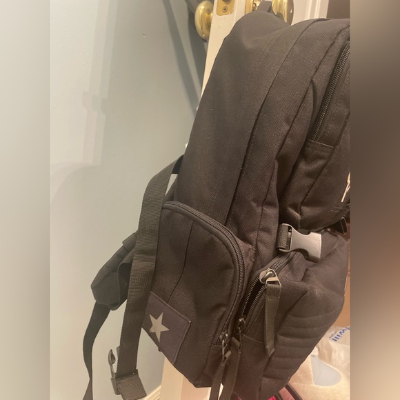 Harry Potter Patch Work Black Backpack EUC - Picture 6 of 13